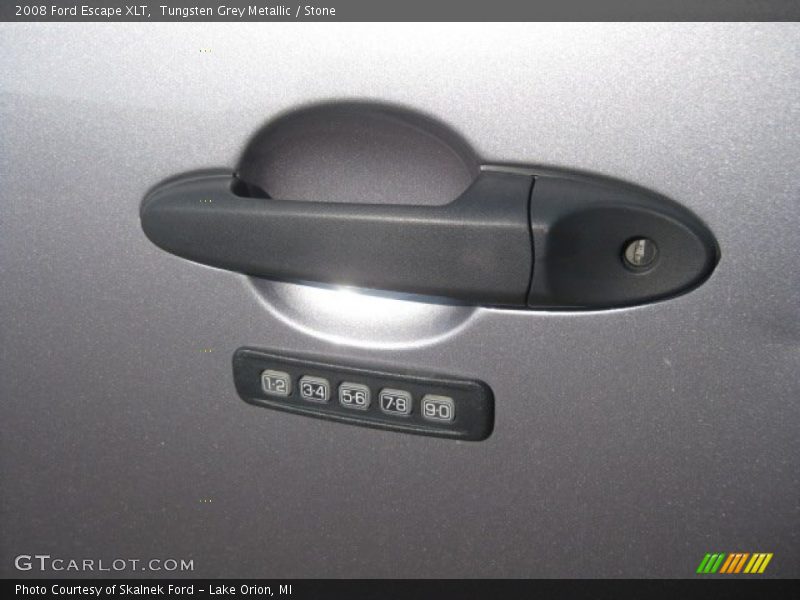 Tungsten Grey Metallic / Stone 2008 Ford Escape XLT