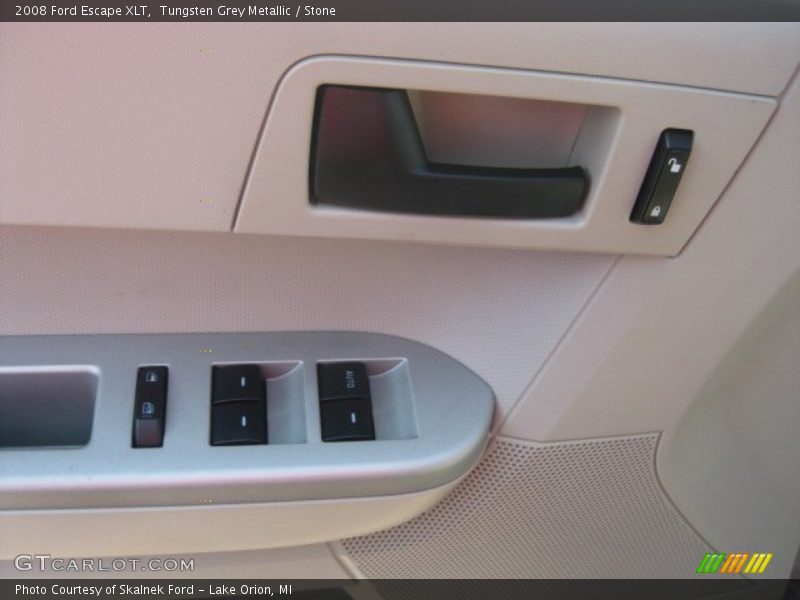 Tungsten Grey Metallic / Stone 2008 Ford Escape XLT