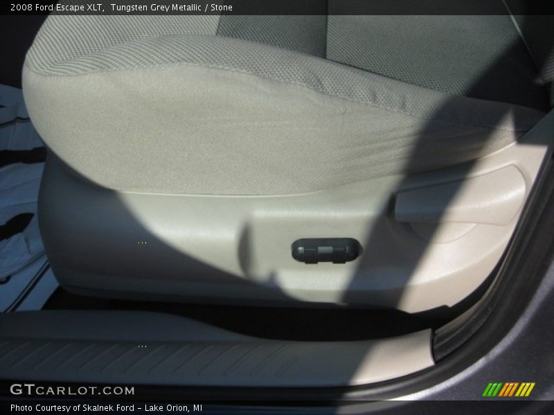Tungsten Grey Metallic / Stone 2008 Ford Escape XLT