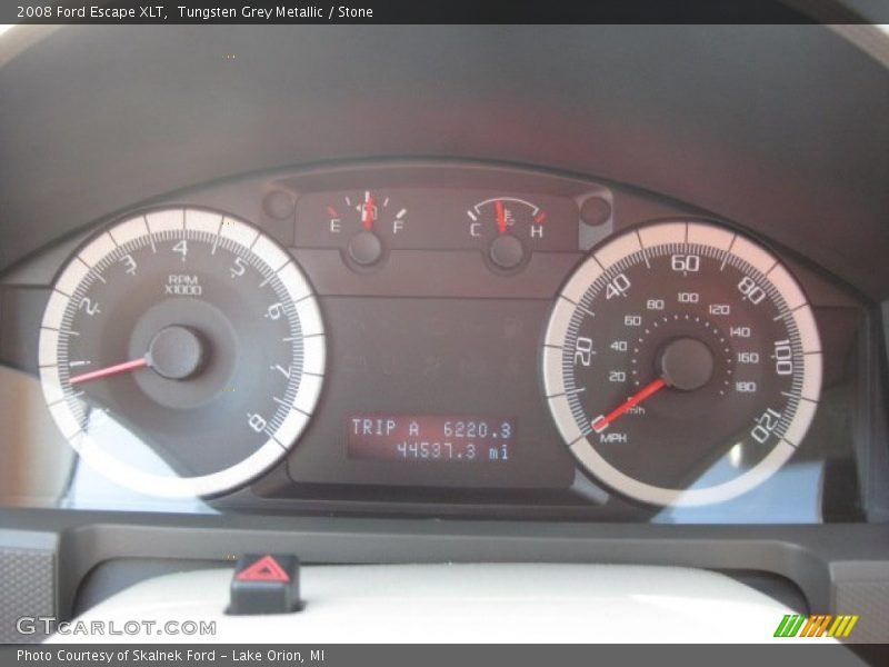Tungsten Grey Metallic / Stone 2008 Ford Escape XLT