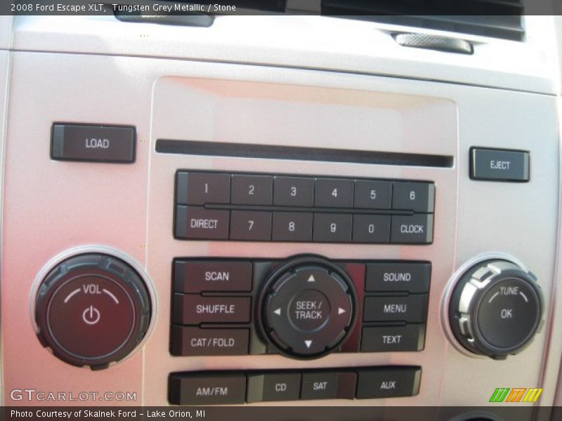 Tungsten Grey Metallic / Stone 2008 Ford Escape XLT