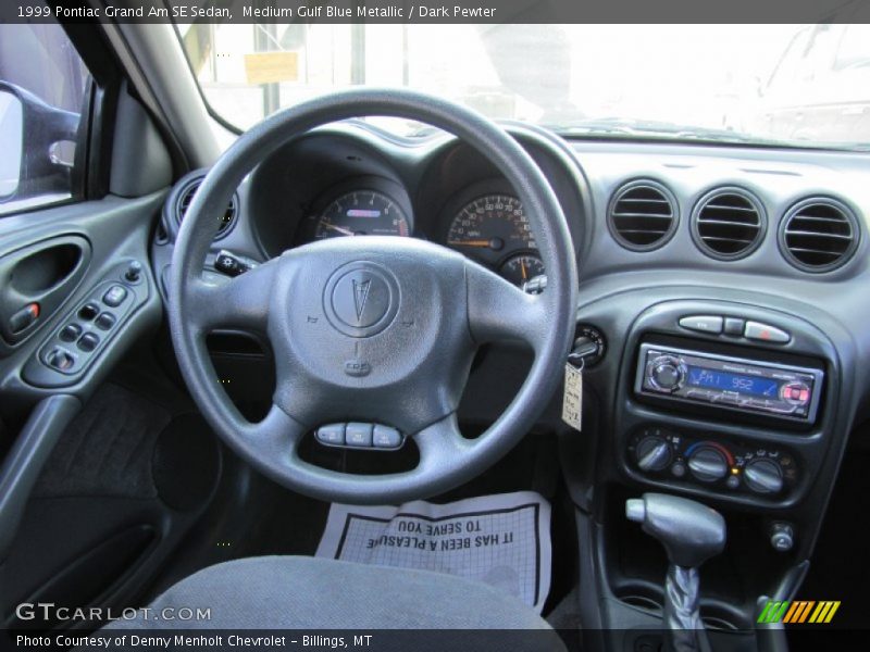 Dashboard of 1999 Grand Am SE Sedan