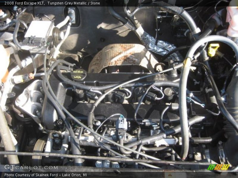 Tungsten Grey Metallic / Stone 2008 Ford Escape XLT