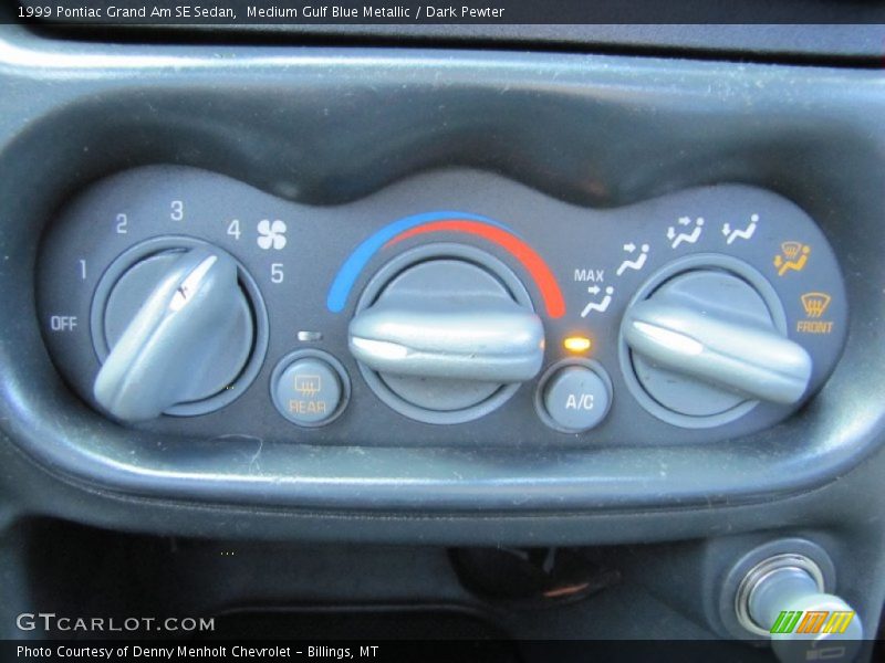 Controls of 1999 Grand Am SE Sedan