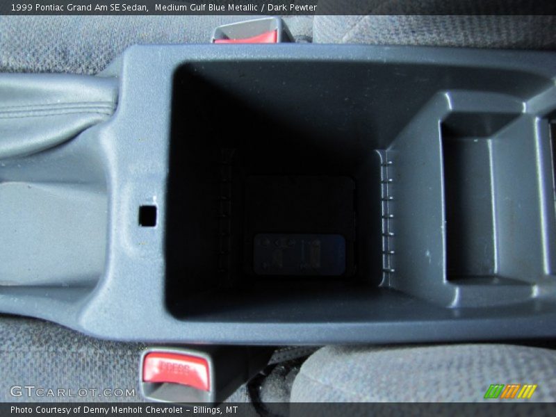 Medium Gulf Blue Metallic / Dark Pewter 1999 Pontiac Grand Am SE Sedan