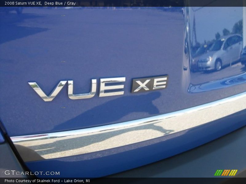 Deep Blue / Gray 2008 Saturn VUE XE
