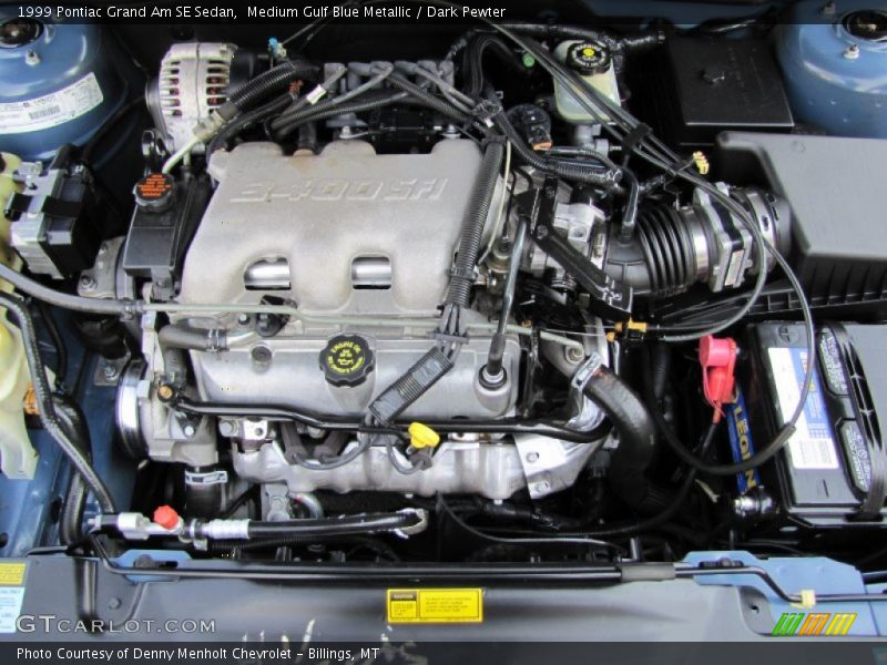 1999 Grand Am SE Sedan Engine - 3.4 Liter OHV 12-Valve V6