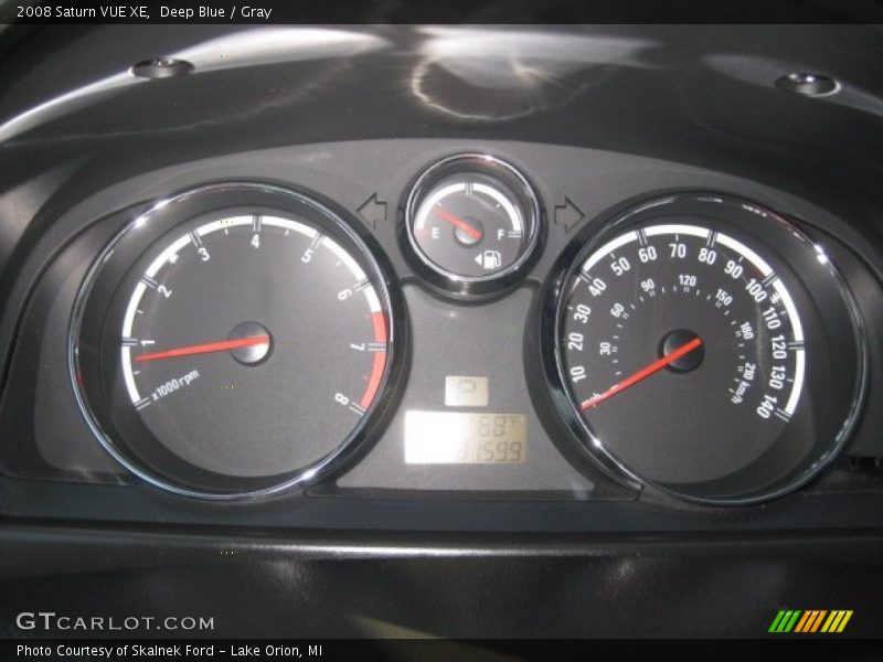 Deep Blue / Gray 2008 Saturn VUE XE