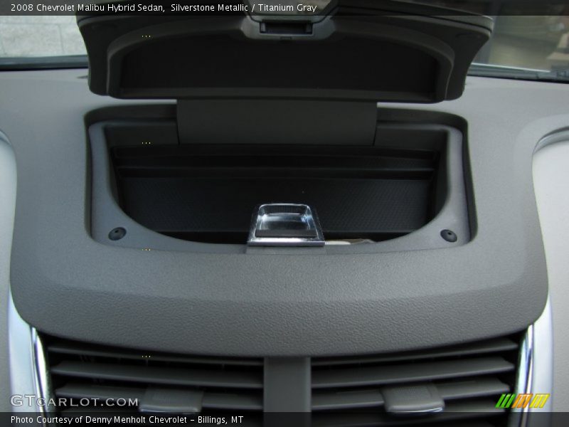 Silverstone Metallic / Titanium Gray 2008 Chevrolet Malibu Hybrid Sedan