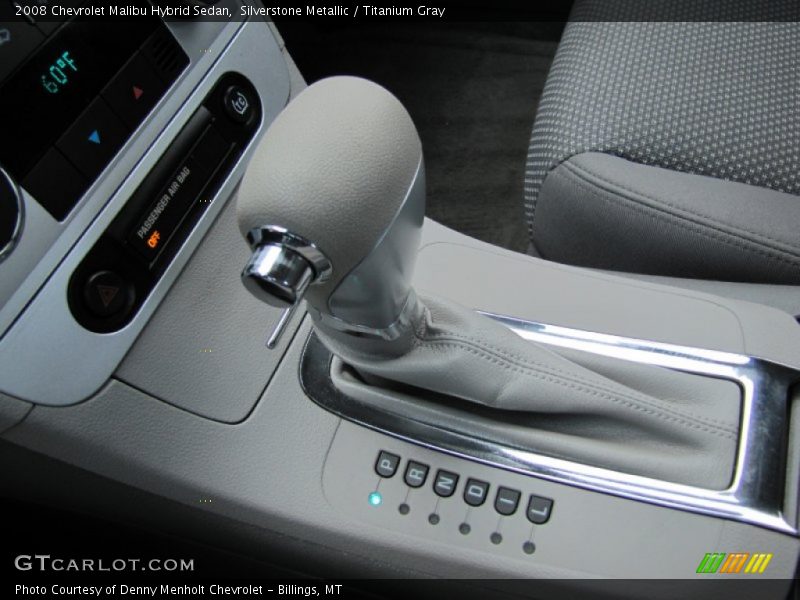  2008 Malibu Hybrid Sedan 4 Speed Automatic Shifter