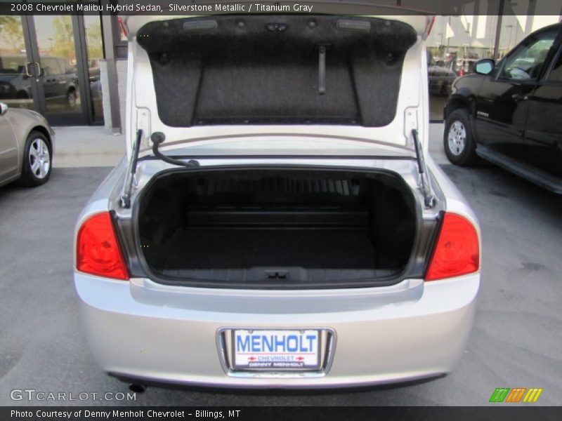 Silverstone Metallic / Titanium Gray 2008 Chevrolet Malibu Hybrid Sedan