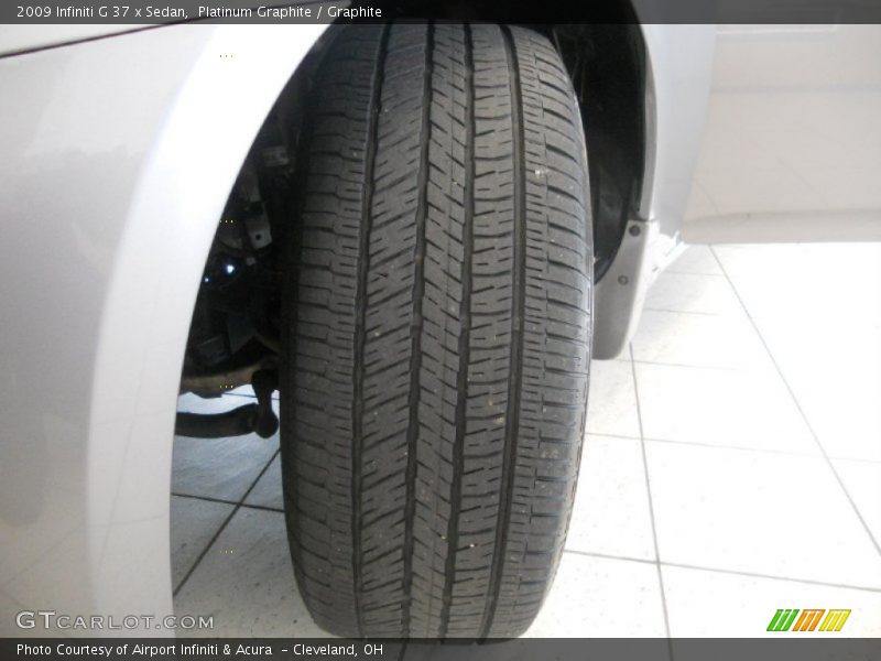 Platinum Graphite / Graphite 2009 Infiniti G 37 x Sedan