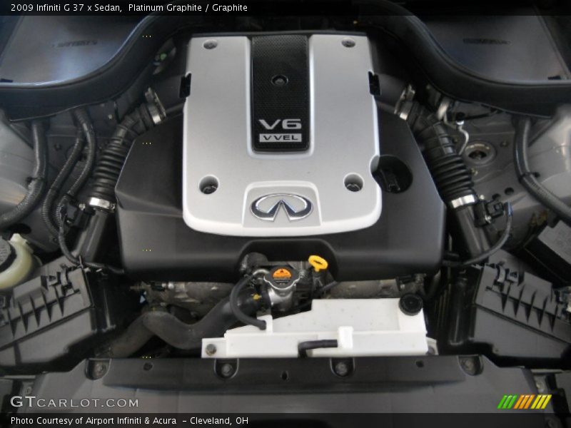 Platinum Graphite / Graphite 2009 Infiniti G 37 x Sedan