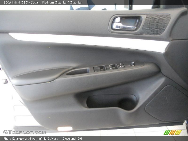 Platinum Graphite / Graphite 2009 Infiniti G 37 x Sedan