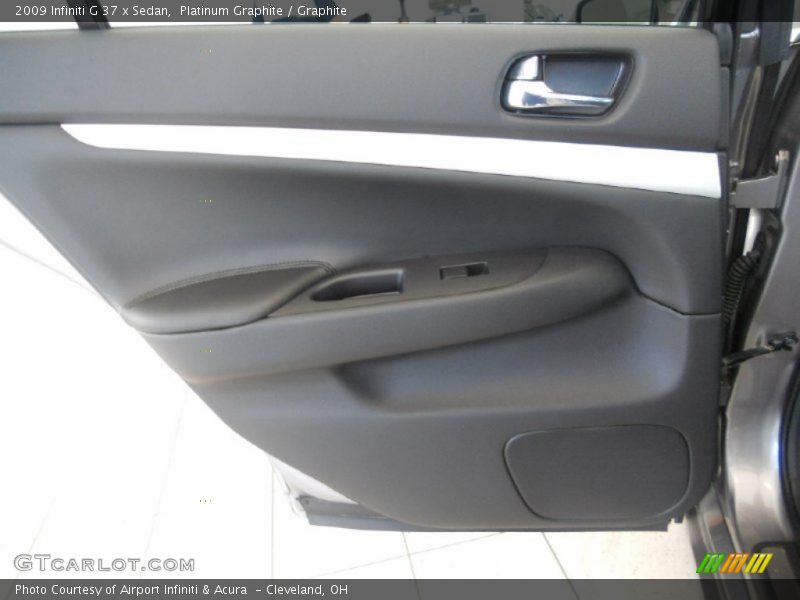 Platinum Graphite / Graphite 2009 Infiniti G 37 x Sedan