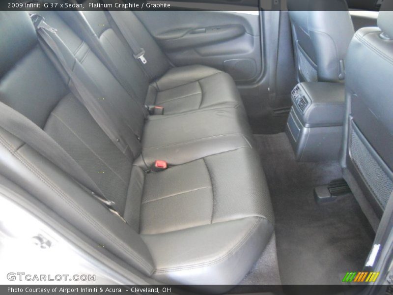 Platinum Graphite / Graphite 2009 Infiniti G 37 x Sedan