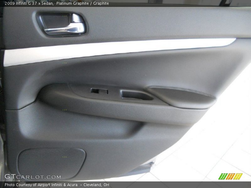 Platinum Graphite / Graphite 2009 Infiniti G 37 x Sedan