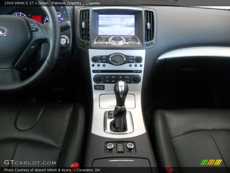 Platinum Graphite / Graphite 2009 Infiniti G 37 x Sedan