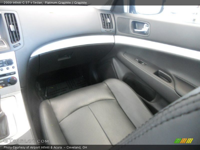 Platinum Graphite / Graphite 2009 Infiniti G 37 x Sedan