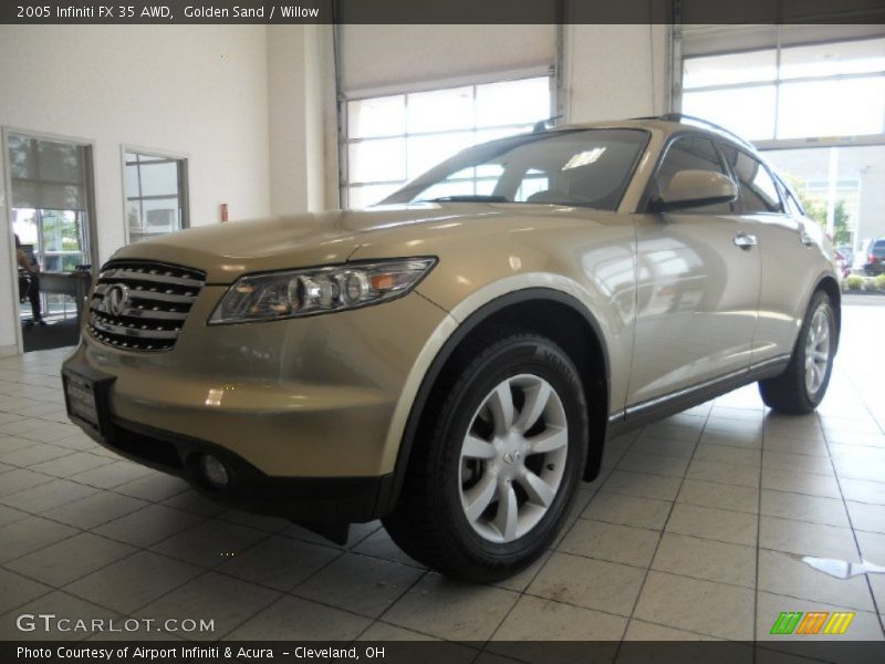 Golden Sand / Willow 2005 Infiniti FX 35 AWD