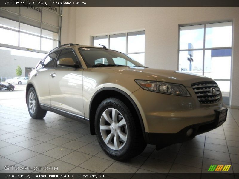 Golden Sand / Willow 2005 Infiniti FX 35 AWD