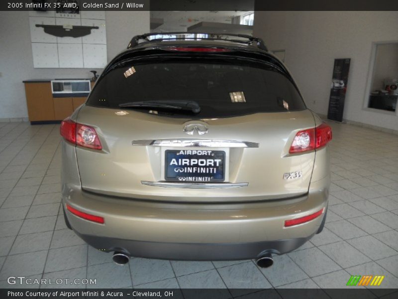 Golden Sand / Willow 2005 Infiniti FX 35 AWD