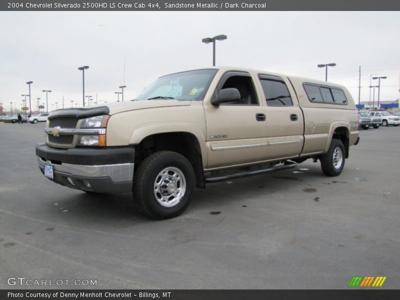 Sandstone Metallic / Dark Charcoal 2004 Chevrolet Silverado 2500HD LS Crew Cab 4x4