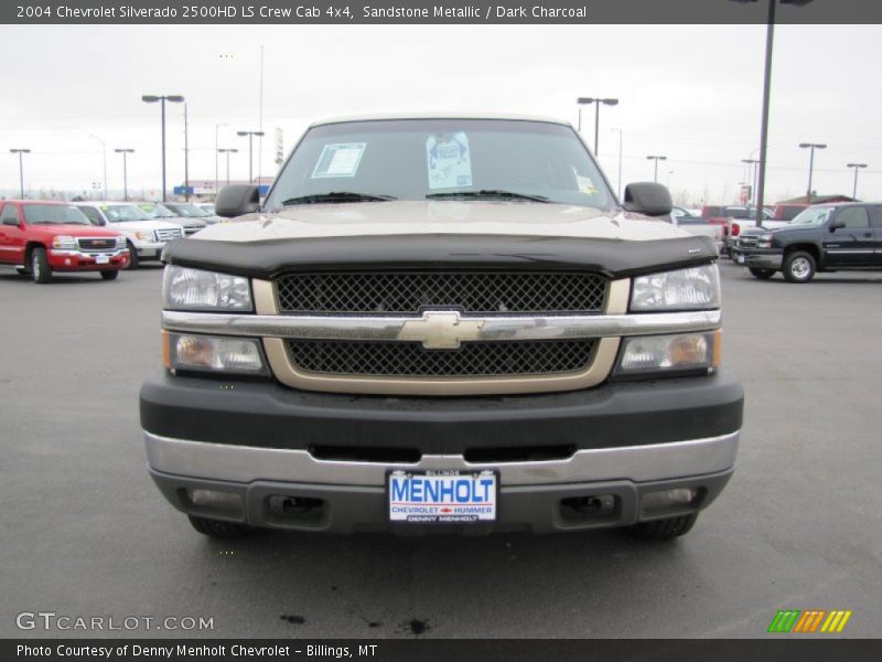 Sandstone Metallic / Dark Charcoal 2004 Chevrolet Silverado 2500HD LS Crew Cab 4x4