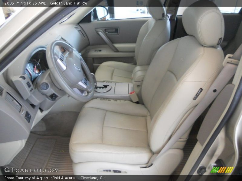 Golden Sand / Willow 2005 Infiniti FX 35 AWD