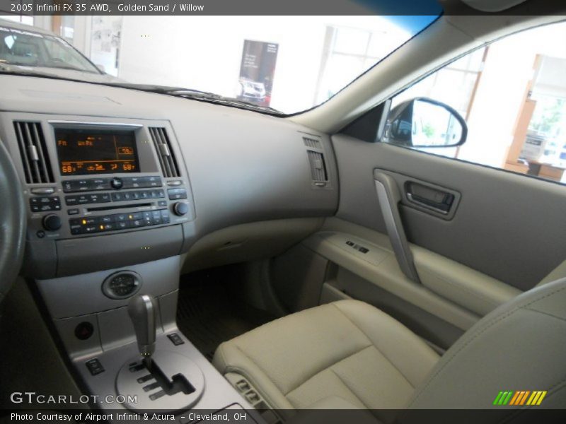 Golden Sand / Willow 2005 Infiniti FX 35 AWD