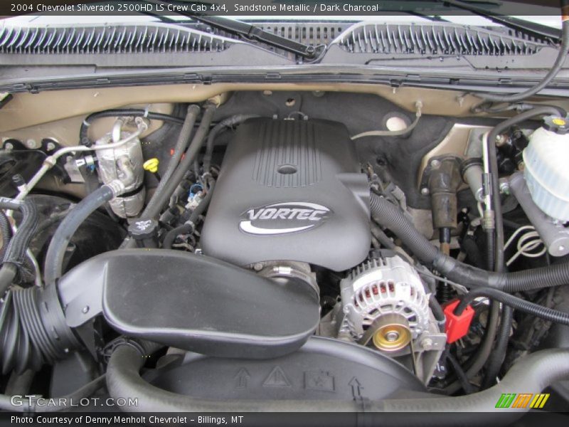 Sandstone Metallic / Dark Charcoal 2004 Chevrolet Silverado 2500HD LS Crew Cab 4x4