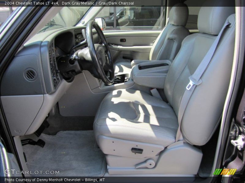Dark Gray Metallic / Gray/Dark Charcoal 2004 Chevrolet Tahoe LT 4x4