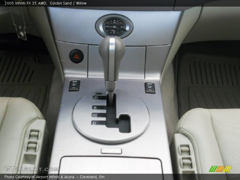 Golden Sand / Willow 2005 Infiniti FX 35 AWD