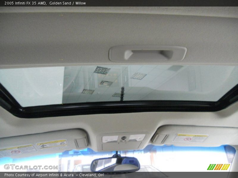 Golden Sand / Willow 2005 Infiniti FX 35 AWD
