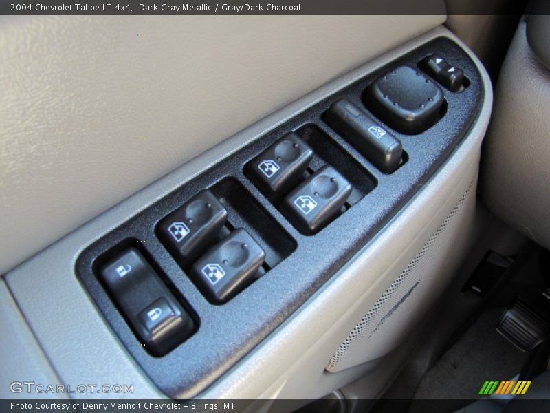 Dark Gray Metallic / Gray/Dark Charcoal 2004 Chevrolet Tahoe LT 4x4