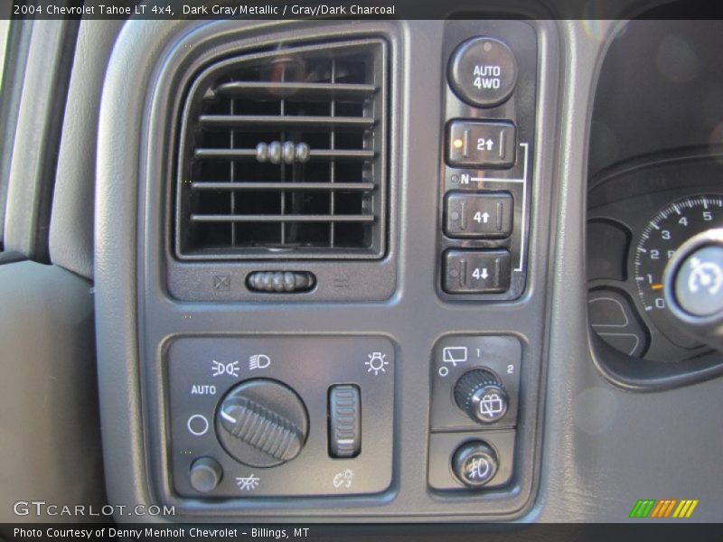 Dark Gray Metallic / Gray/Dark Charcoal 2004 Chevrolet Tahoe LT 4x4