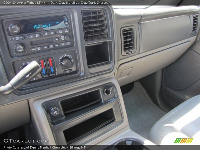 Dark Gray Metallic / Gray/Dark Charcoal 2004 Chevrolet Tahoe LT 4x4
