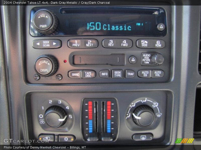 Dark Gray Metallic / Gray/Dark Charcoal 2004 Chevrolet Tahoe LT 4x4