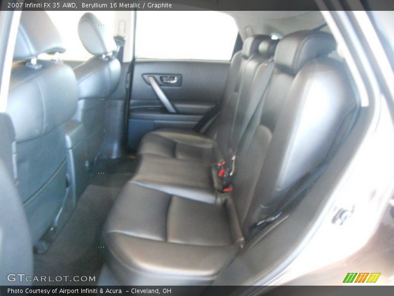 Beryllium 16 Metallic / Graphite 2007 Infiniti FX 35 AWD