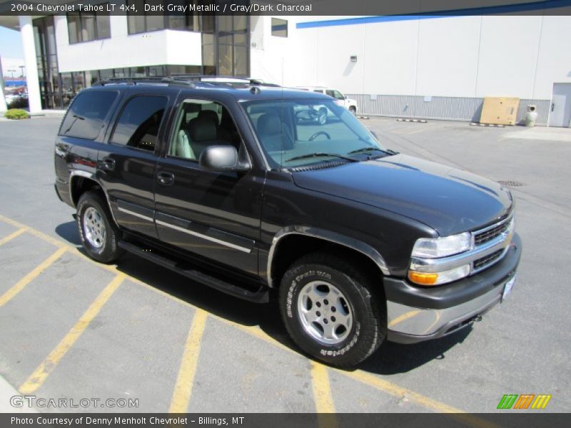 Dark Gray Metallic / Gray/Dark Charcoal 2004 Chevrolet Tahoe LT 4x4