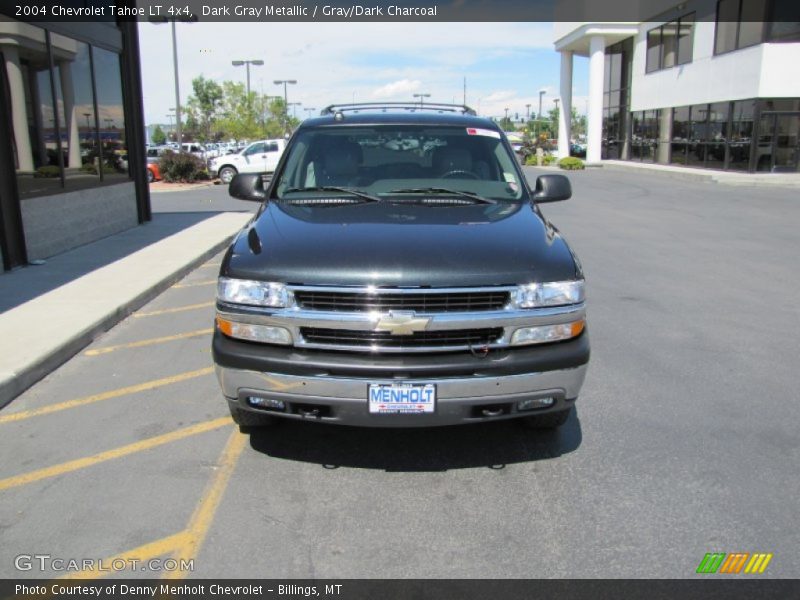 Dark Gray Metallic / Gray/Dark Charcoal 2004 Chevrolet Tahoe LT 4x4