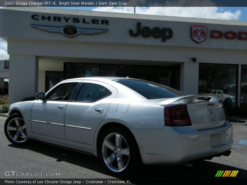 Bright Silver Metallic / Dark Slate Gray 2007 Dodge Charger SRT-8