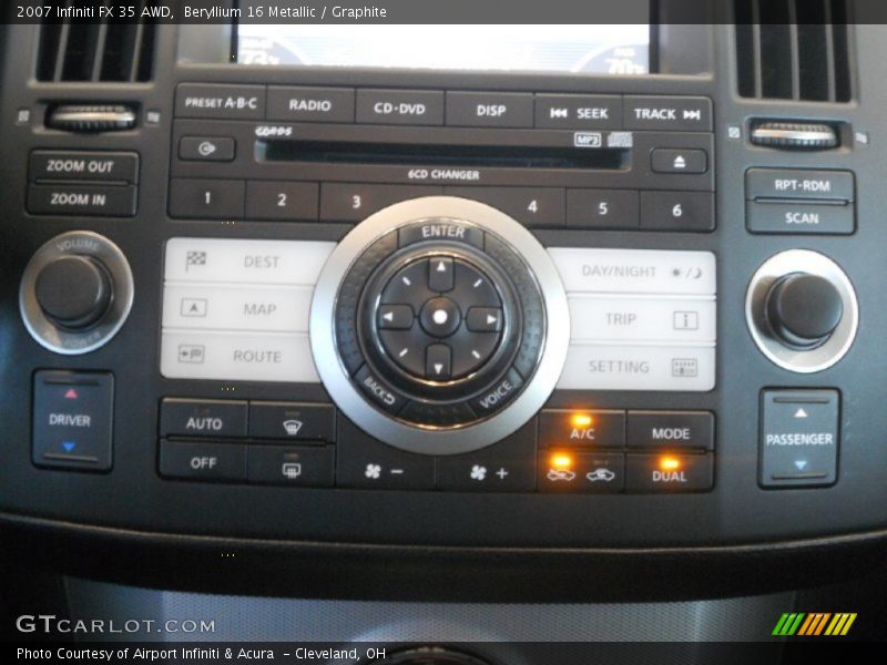 Beryllium 16 Metallic / Graphite 2007 Infiniti FX 35 AWD
