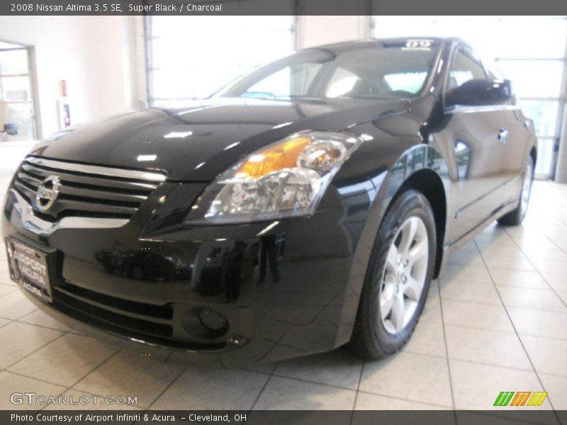 Super Black / Charcoal 2008 Nissan Altima 3.5 SE