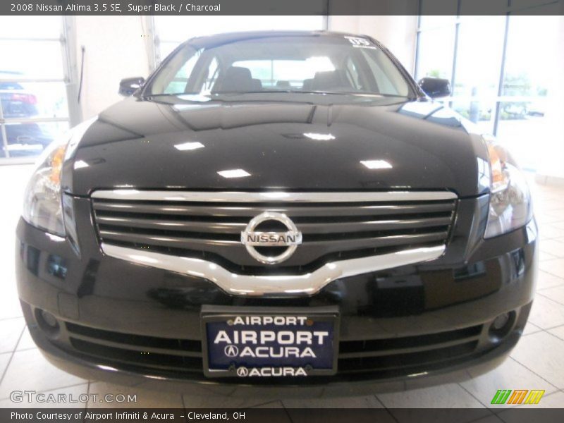 Super Black / Charcoal 2008 Nissan Altima 3.5 SE