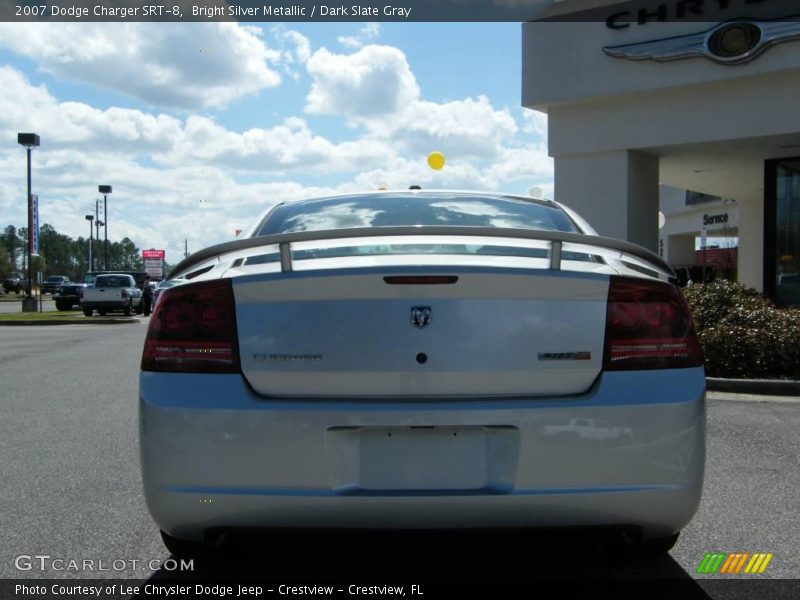 Bright Silver Metallic / Dark Slate Gray 2007 Dodge Charger SRT-8