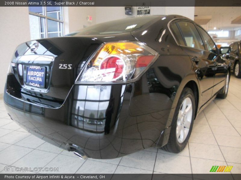 Super Black / Charcoal 2008 Nissan Altima 3.5 SE