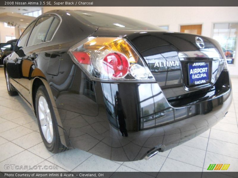 Super Black / Charcoal 2008 Nissan Altima 3.5 SE