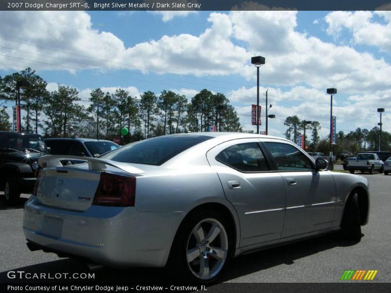 Bright Silver Metallic / Dark Slate Gray 2007 Dodge Charger SRT-8