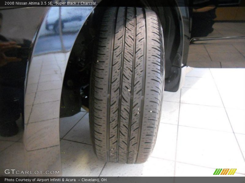 Super Black / Charcoal 2008 Nissan Altima 3.5 SE